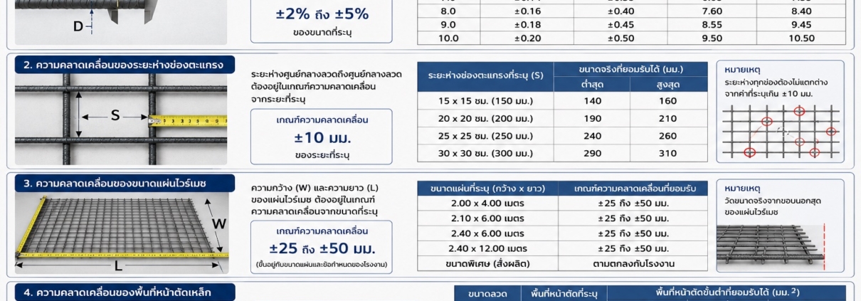 ความคลาดเคลื่อนของไวร์เมช